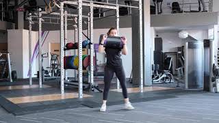 Sandbag Lateral Lunge