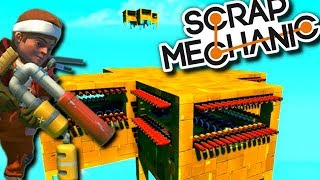 BATLLE AÉRIENNE SCRAP MECHANIC POTATO