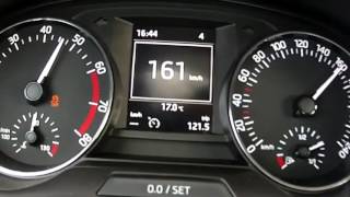 NEW Test Skoda Fabia 3 1.2 TSI Acceleration 0-181 km/h