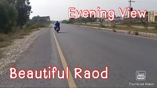 Evening View of Beautiful Road