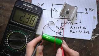 Simplest 18650 Li-ion battery charger that brings dead batteries to life using LM317