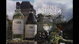 B&G Fine French Wines [Commercial Ad 1985]