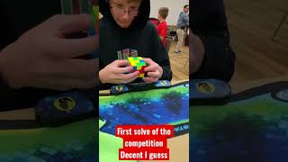 First solve of my last competition.