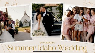 Summer Idaho Wedding | Zeb & Kenzie Baney | 06.05.2021