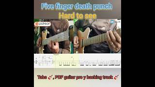 Hard to see - Five finger death punch - Guitar Tabs 🎸