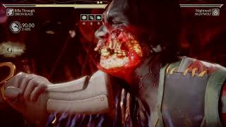 Nightwolf's hatchet glitching (Mortal Kombat 11)