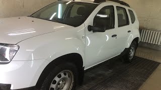 Покраска Renault duster после  ДТП.