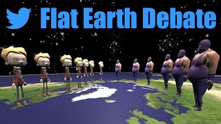 Is the Earth Flat? We Let Angry Twitter Users Decide