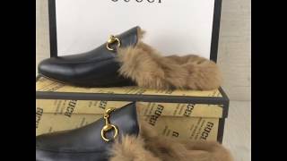 Gucci Princetown Velvet Slippers with Fur Comparison: Overview