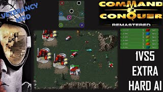 /Command & Conquer Remastered/ (Skirmish) 1VS5 EXTRA HARD AI  I Lost Arena I