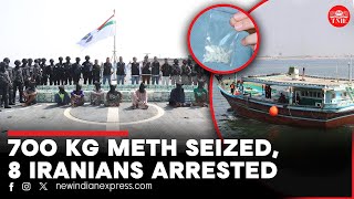 700 kg meth seized off Gujarat coast, eight Iranians arrested | NCB India