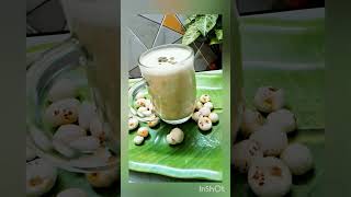 Makhana milkshake | Khas -Khas milk recipe | Healthy makhana Khas-Khas milk | #shorts