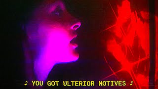 EVERYONE KNOWS THAT/ ULTERIOR MOTIVES (recreation/MV)