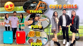 Finally West Bengal Trip🔥 With Lovely Beautiful Girls😍Adventure with Cute Girls Devvlogs Ep01