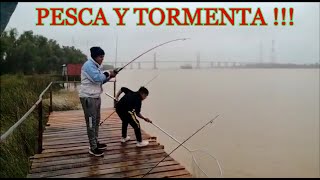 SEMANA SANTA EN EL GUAZU..PESCA COSINA Y MUCHA LLUVIA..