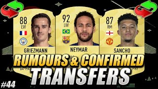 FIFA 21 | CONFIRMED TRANSFERS & RUMOURS #44 | SUMMER 2020 | w/ Neymar, Griezmann & Sancho