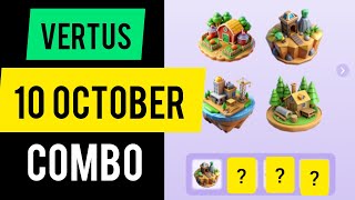 Vertus 10 october combo puzzle | today vertus combo | 10 october puzzle