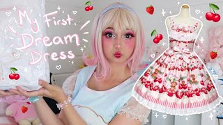 🍒 Lolita Dream Dress Unboxing! 🍓✨ Baby, the Stars Shine Bright ✨ Kumya's Cherry ♡ Strawberry