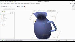 How to make a mug design in creo