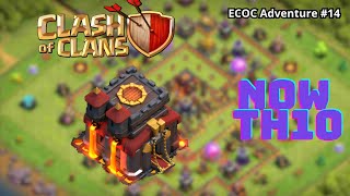 Becoming a Town Hall 10 in Clash of Clans: My Journey ECOC Adventure #14