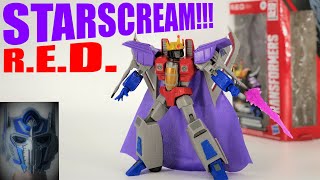 Transformer R.E.D. - Starscream Review