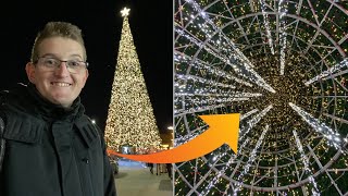 UK's Tallest Christmas Tree Cheshire Oaks - VLOGMAS DAY 17