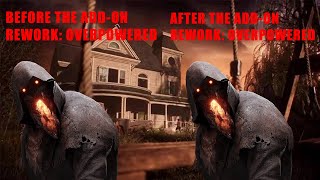 BLIGHT BEFORE AND ATFER ADD ON REWORK - Dead by Daylight Blight gameplay showcase.