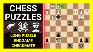 Chess Puzzles to Practice. Themes: Long puzzle, Endgame, Checkmate. Learn Chess