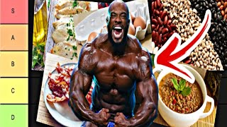 MEJORES FUENTES DE PROTEÍNAS PARA GANAR MASA MUSCULAR - TIER LIST