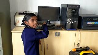 components of computer by 3rd std Navya shree