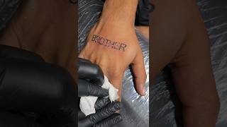 Brother Tattoo By @deepaksinghthapa93  | Call/WhatsApp - 7017888804 | #tattoo #akash #tattoo