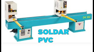 Soldar perfiles de PVC