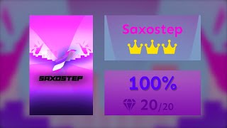 Rolling Sky - Saxostep (Bonus) 100% 10/10 gems 3/3 crowns