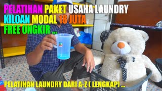 PELATIHAN PAKET USAHA LAUNDRY KILOAN MODAL 18 JUTA JAKARTA - PELUANG USAHA IDE USAHA