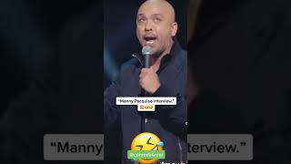 Comedy4real Manny pacquiao interview#shorts