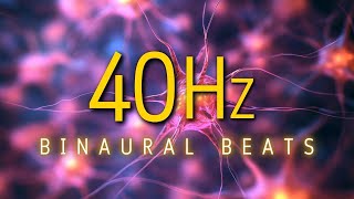 Solve Brain Problems & Improve Memory with 40Hz Binaural Beats: Enhance Concentration and Alertness