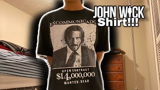 John Wick Shirt Unboxing!