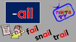 -AIL Words for Kids | -AIL Words - Word Family "ail"