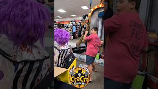 Let's jump scare people at Spirit Halloween Prank #spirithalloween #prank #jumpscare