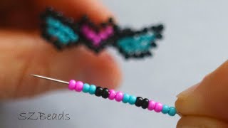 WOW THIS IS SO CUTE 😍😍😍 How to make a 3D ring with a heart and wings from beads