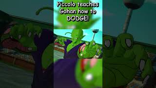 PICCOLO TEACHES GOHAN HOW TO DODGE IN DRAGONBALL SPARKING ZERO! #shorts #dragonball