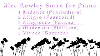 Alec Rowley Suite for Piano