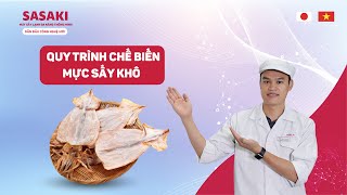 Cách sấy mực khô một nắng nhanh chóng, đảm bảo vệ sinh an toàn thực phẩm