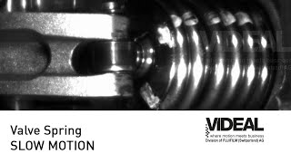 Valve spring | Slow Motion | CHROMOS Industrial