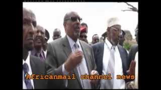 Somaliland presedent Ahmed Siilaanyo visited eastern region of S/L Sahil and Togdheer.