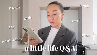 LITTLE LIFE Q&A AND A NAIL APPOINTMENT -  relationships, houses & future plans | Georgia Jefferies