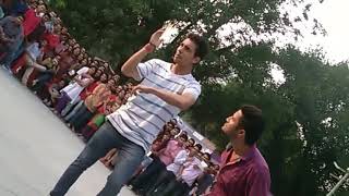 university boys dance