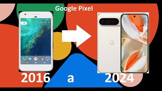 Evolución de Google Pixel (2016-2024)