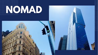 NoMad District, walking along Broadway NYC, 4K Ultra HD