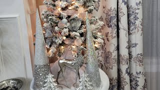 How To Decorate A Small Christmas Tree ~ Christmas Decorating #homedecor #christmasdecor #christmas